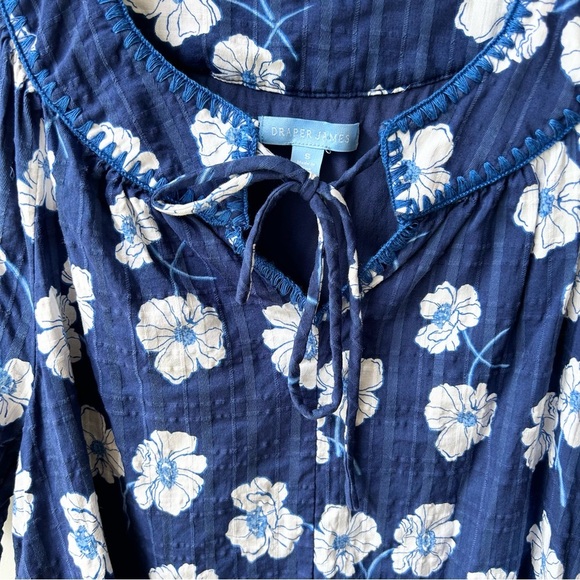 Draper James floral peasant blouse - Picture 3 of 11